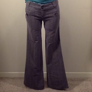 Anthropologie gray pants